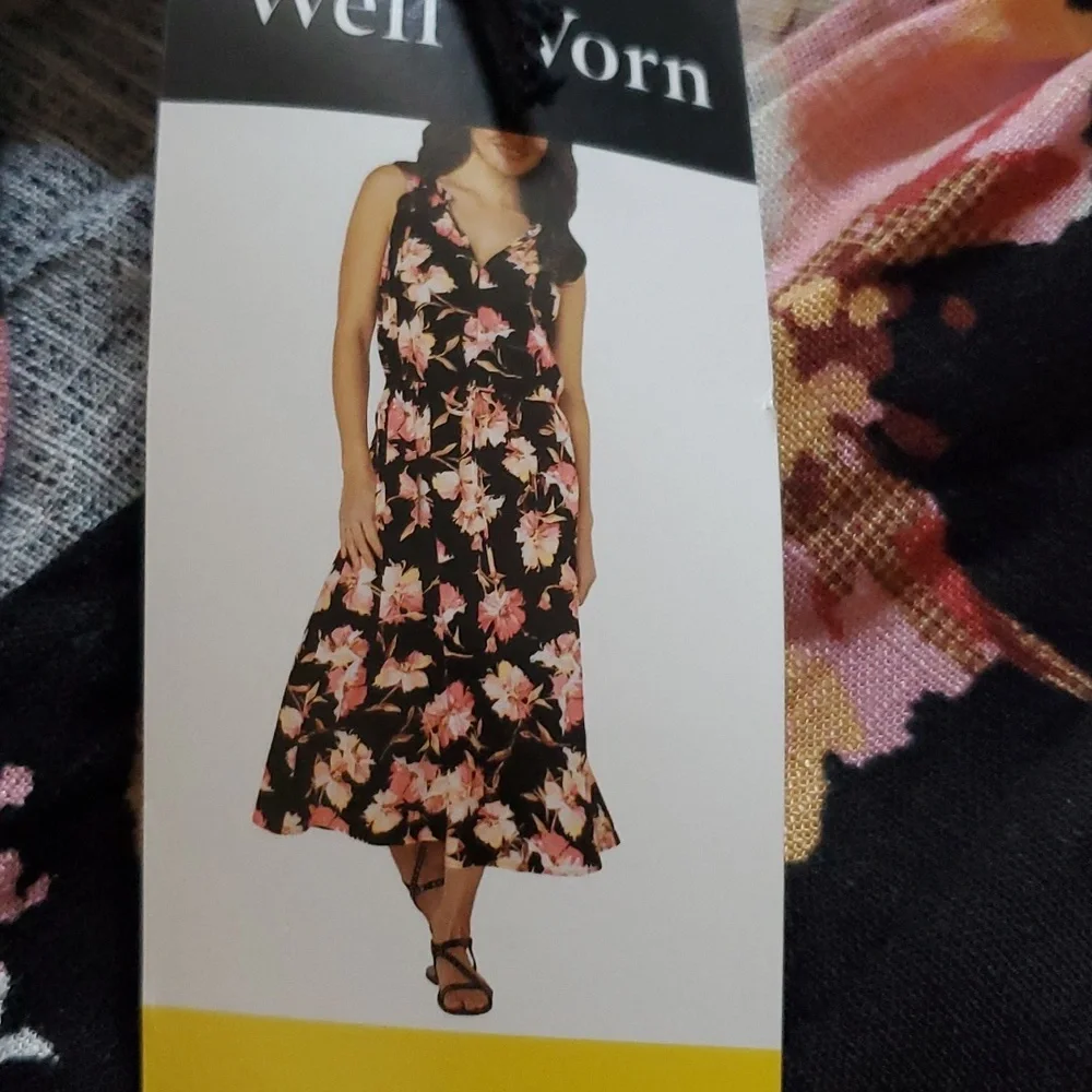 🆕️ CUTE BLACK FLOWER DESIGN DRESS 🖤💕 - Picture 8 of 11